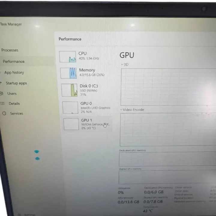HP Victus 15 Gaming Laptop – Intel Core i5, 16GB RAM 512GB SSD, 6GB NVIDIA GeForce RTX 4050